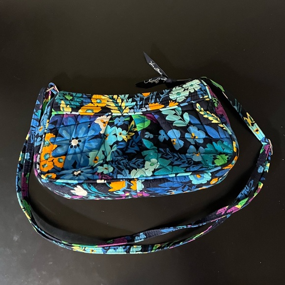 Vera Bradley Retired Midnight Blues Large Tote Bag with Matching Crossbody Bag - Picture 7 of 9